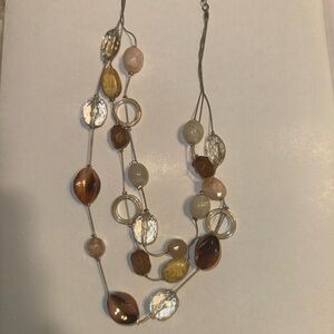 Elegant Multi-Color Beaded Necklace